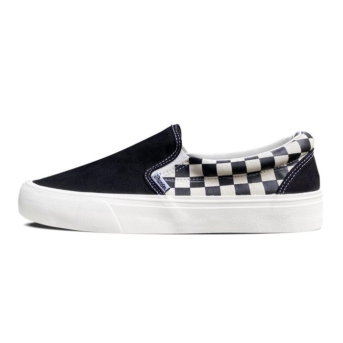 Sepatu Thunderbear Slip On Voltaire Black CB Original Pria Wanita