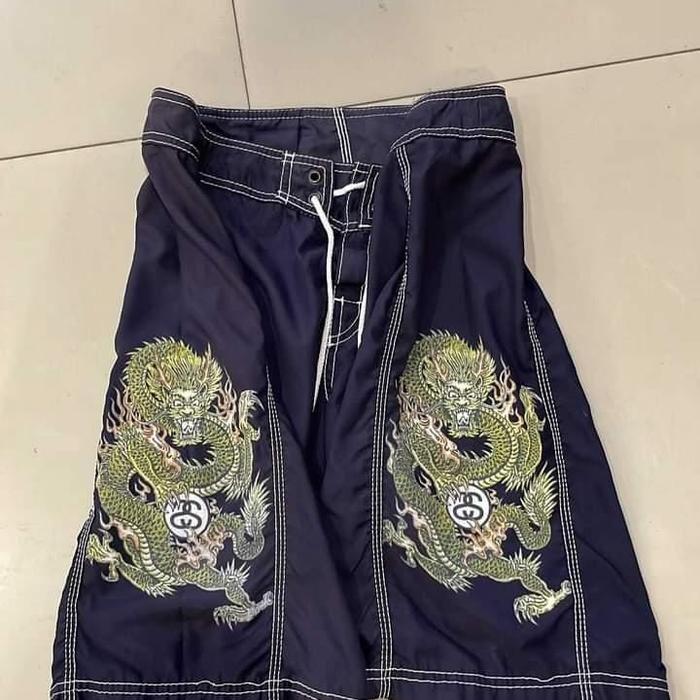 celana pendek stussy dragon second original