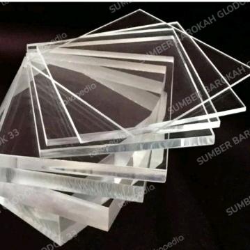 akrilik bening lembaran / clear acrylic sheet 2mm