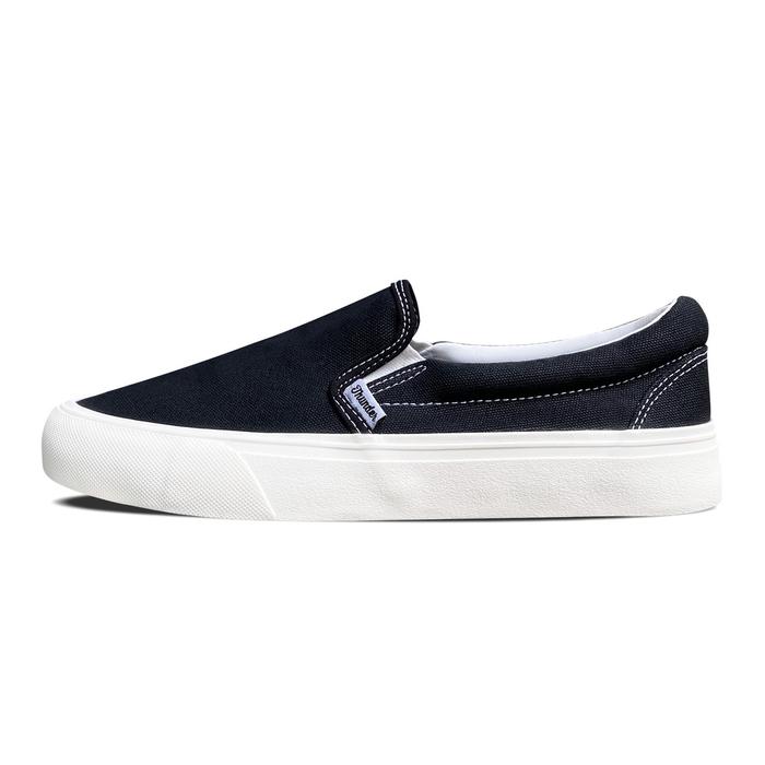 Sepatu Thunderbear Slip On Voltaire Black White Original Pria Wanita