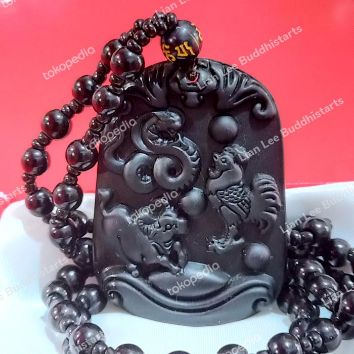 kalung fengshui zodiac chinese chemistry shio ular ayam dan kerbau