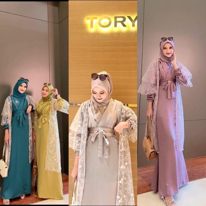 Gamis Remaja Terbaru Baju Lebaran 2023 Kekinian Gamis Wanita Model