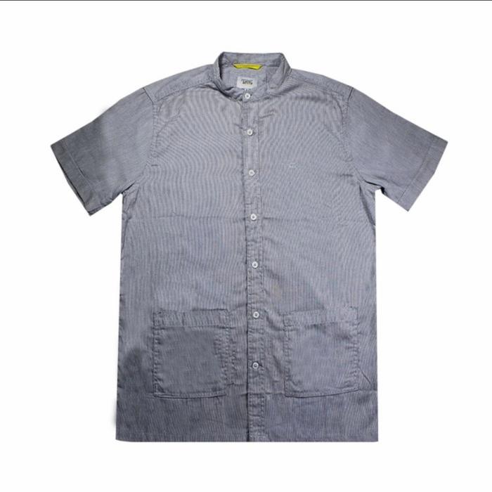 Camel Active Baju Koko / kemeja Pria kerah Shanghai (102SS231742) - S