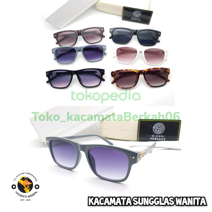 sunglasses hitam wanita versace 8280 - Kacamata hitam anti uv murah