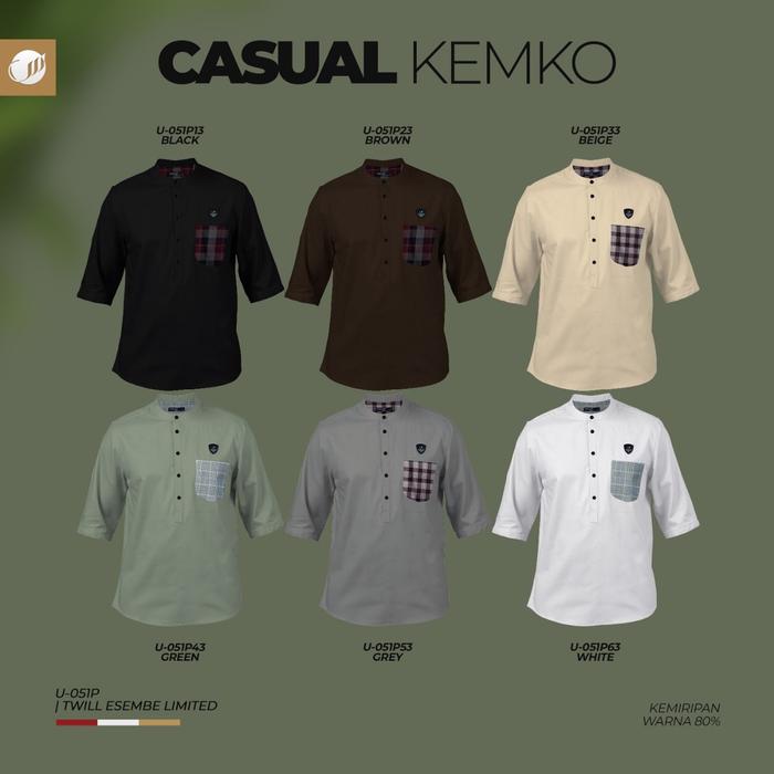 SAMASE Casual Kemko Flanel U-051P