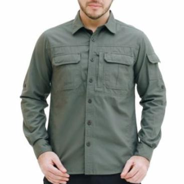 KEMEJA EIGER ESCRAPMENT XTR SHIRT - GREY