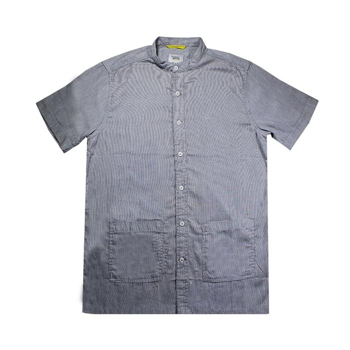 Camel Active Baju Koko / kemeja Pria kerah Shanghai (102SS231742)
