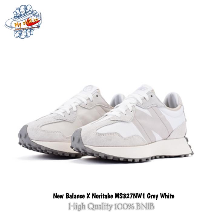 Sepatu New Balance X Noritake MS327NW1 Grey White 100% BNIB - UNISEX