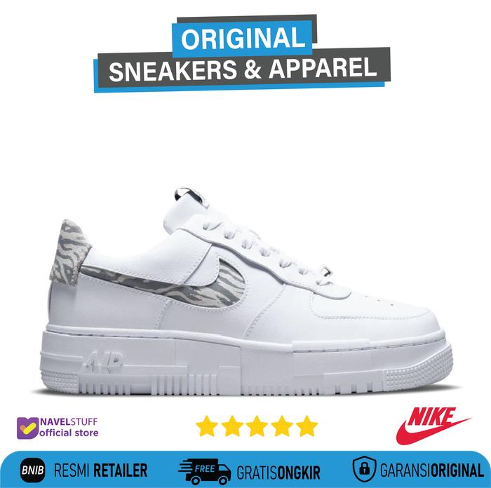 NIKE Air Force 1 Pixel SE Summit White / Particle Grey / Camo Original