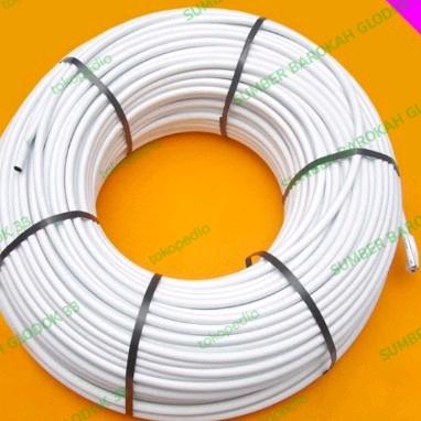 selang PE 16mm rivulis putih 2 lapis 1 rol 300m