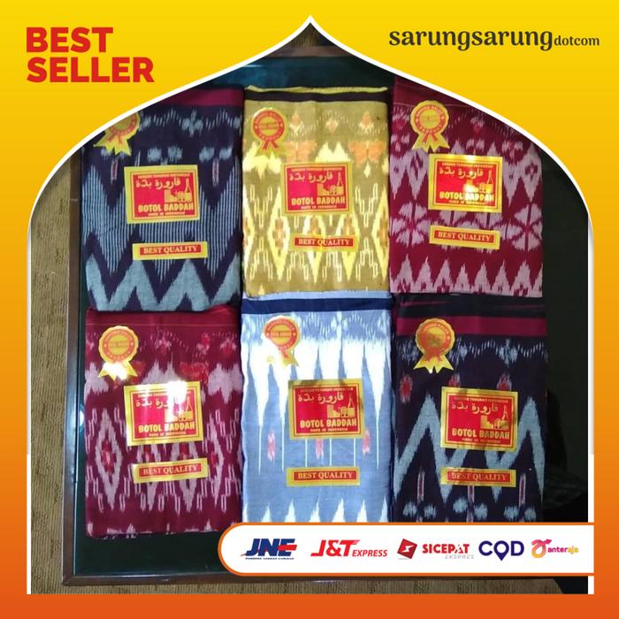 Sarung Tenun Goyor Botol Baddah ATBM ASLI