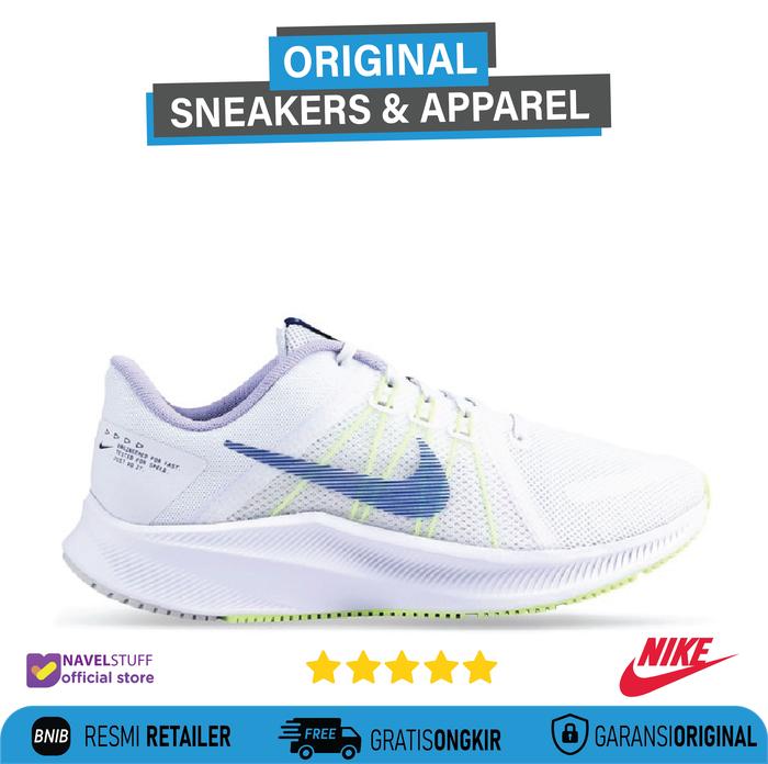 NIKE Quest 4 Summit White/Game Royal/Iris Whisper (Running) Original