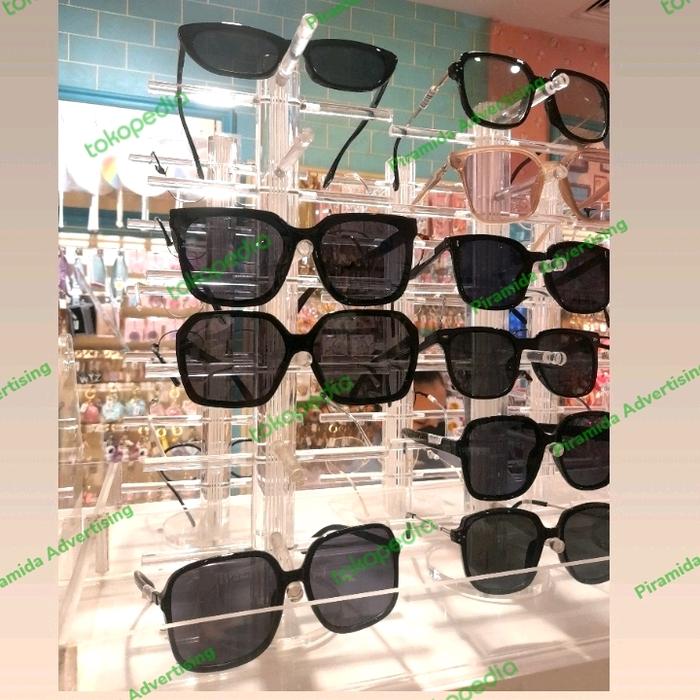 stand display kacamata glasses dudukan berdiri meja holder