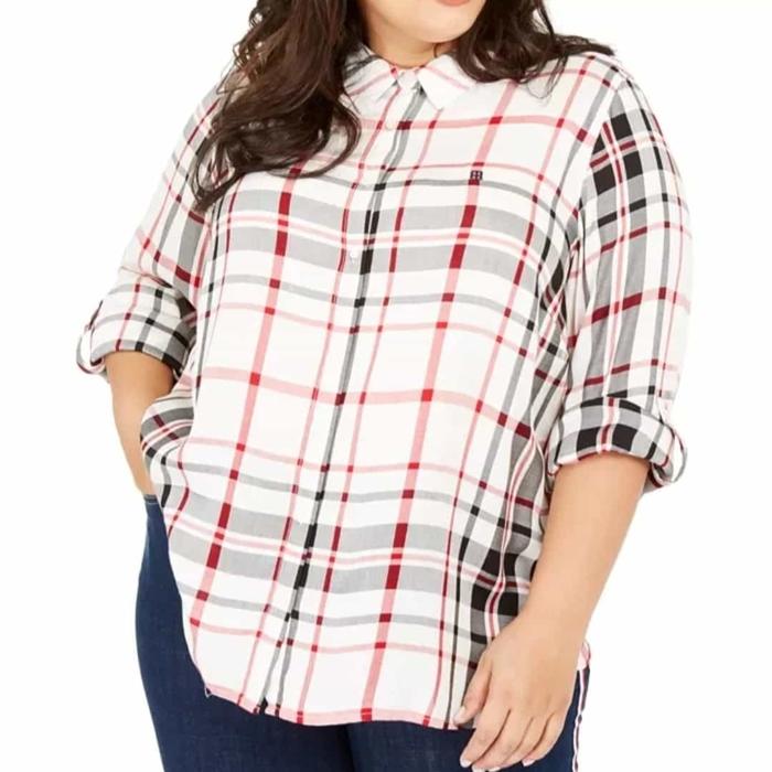 478. TOMMY HILFIGER KEMEJA WANITA AUTHENTIC