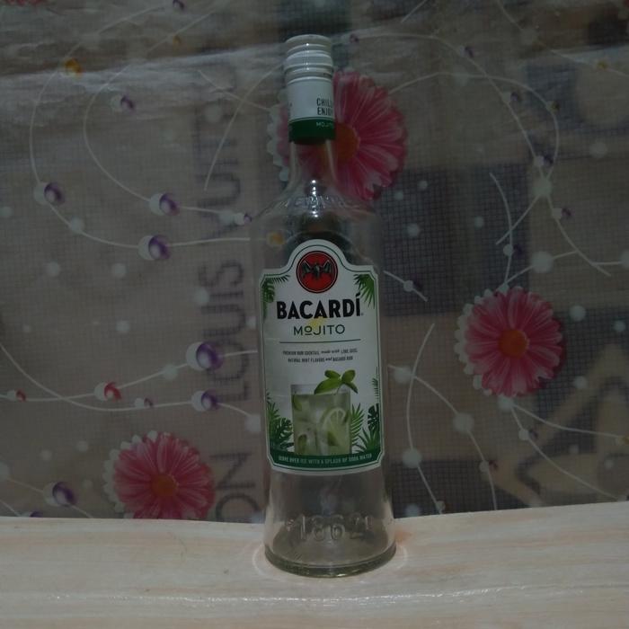 botol bekas miras_bacardi 1L