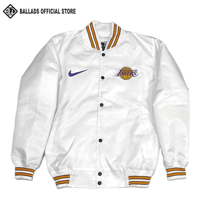 Jaket Varsity Baseball Original Lakers TM NBA Mlb Original