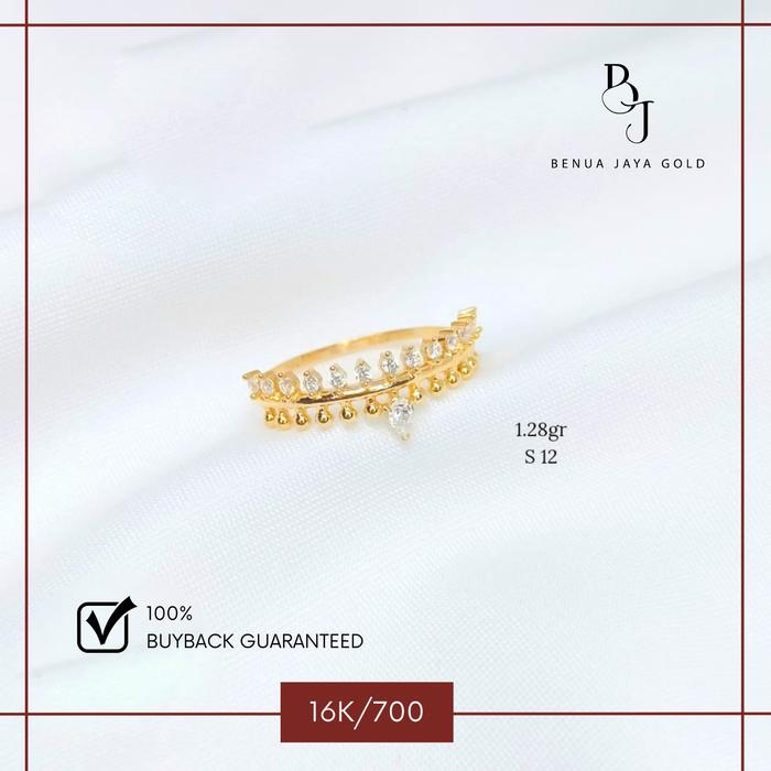 Cincin Fashion Emas 16K/700