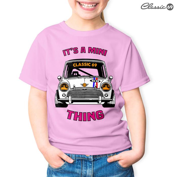 69K050 | Classic 69 | Mini Cooper | Pink | Short Sleeve