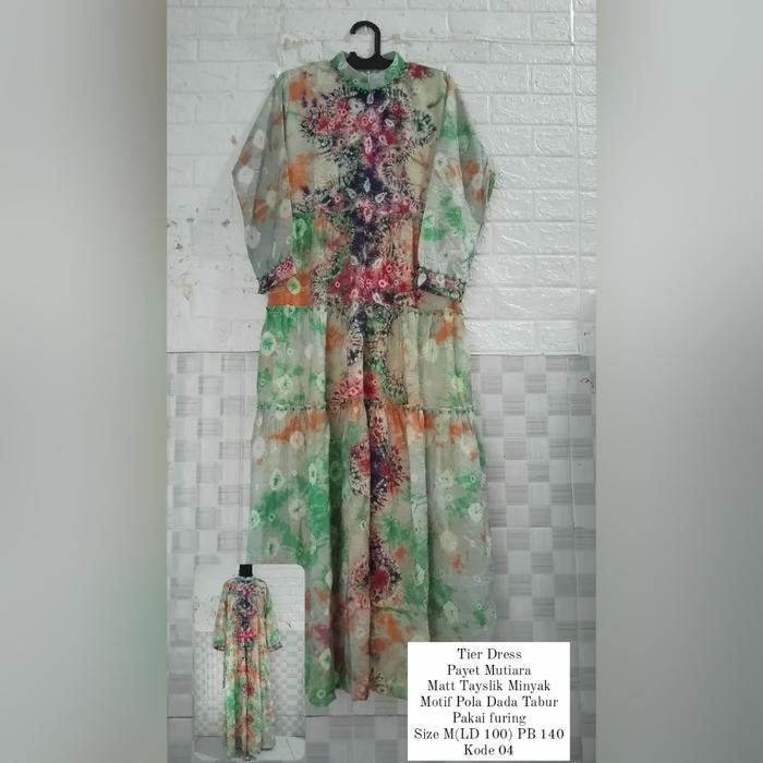 Dress Jumputan Khas Palembang (Tiner Dress)