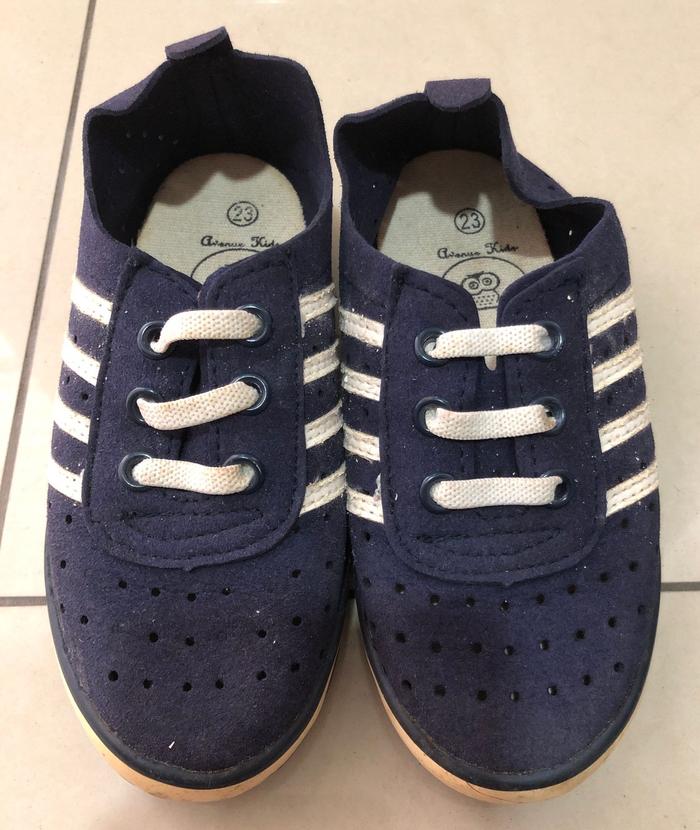 Avenue Kids Sepatu Anak Biru Kain - ORI - 2nd