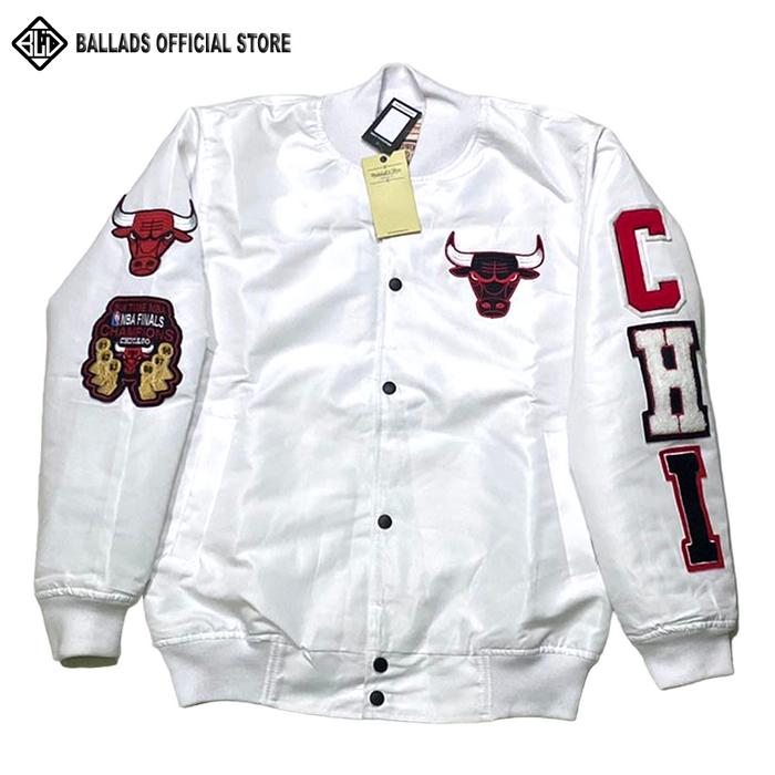 Jaket Varsity Chicago Bulls Original Tm NBA Lakers Celtics Original