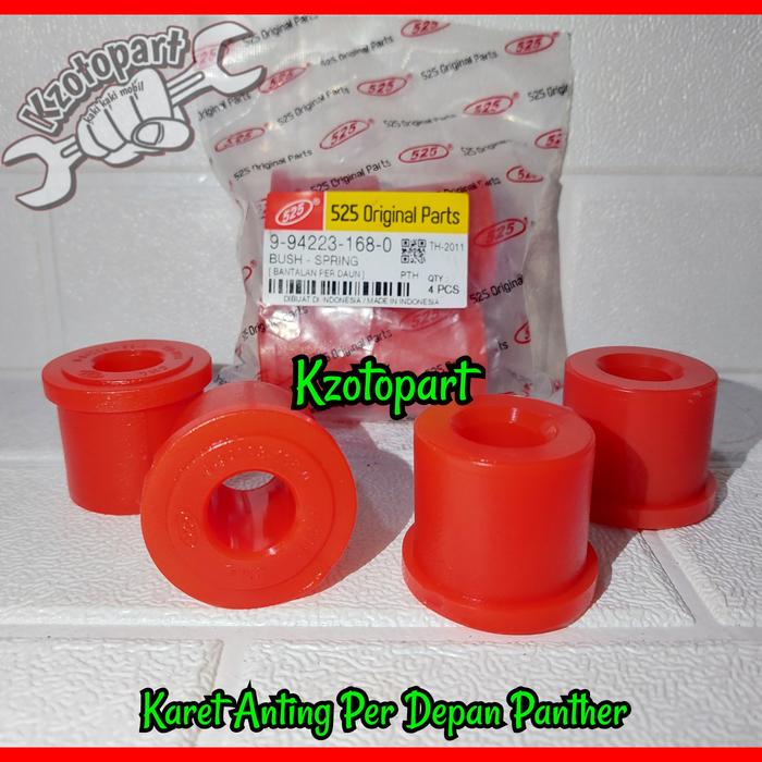 Karet Anting Per Besar Bosh Boshing Per Depan Panther Silicon Merah