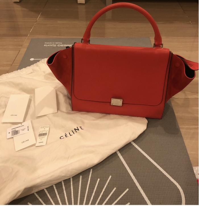 NBU CELINE TRAPEZE BAG AUTHENTIC ASLI+ORI DB+TAG WITH ORIGINAL PRICE