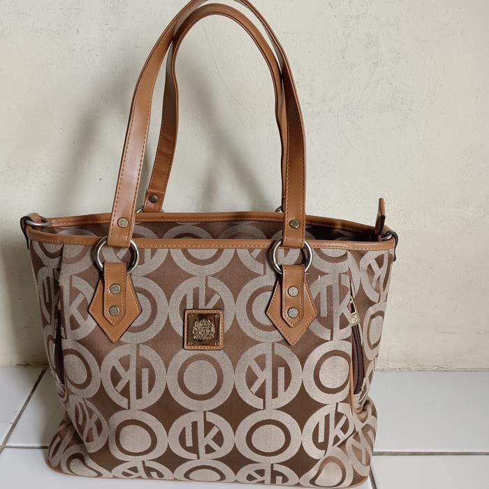 tas bahu wanita import - tote bag michiko london preloved - tas second