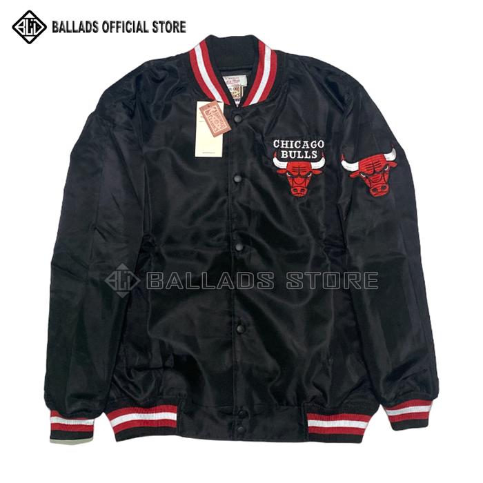 Varsity Bulls NBA - Jaket Basket Ball NBA - Jaket Hardwood Clasic