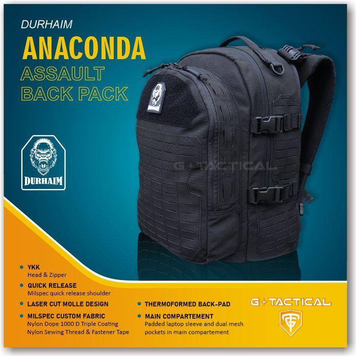 Tas Ransel Durhaim Anaconda Assault Backpack Original