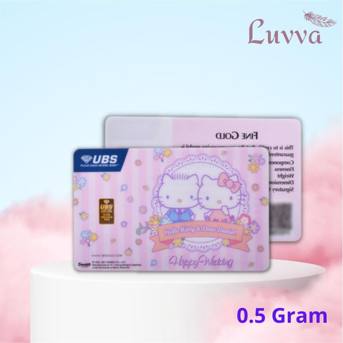 UNTUNG SEJAHTERA SANRIO HELLO KITTY WEDDING EDITION 0.5 GR