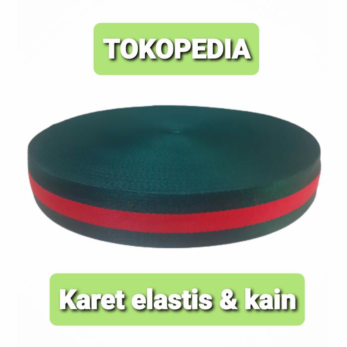 Tali webbing 3,8cm/tali tas webbing 3.8 cm/tali webbing motif 3.8 cm