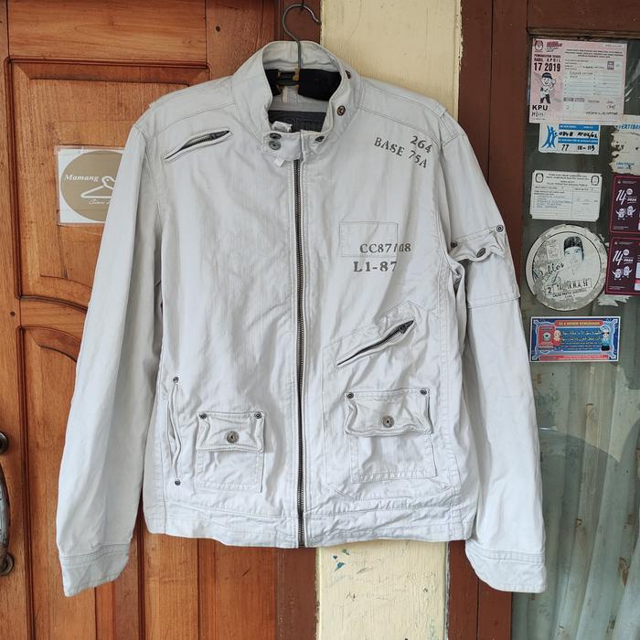 Jual CLRIDE Biker Jeans Jacket Size L