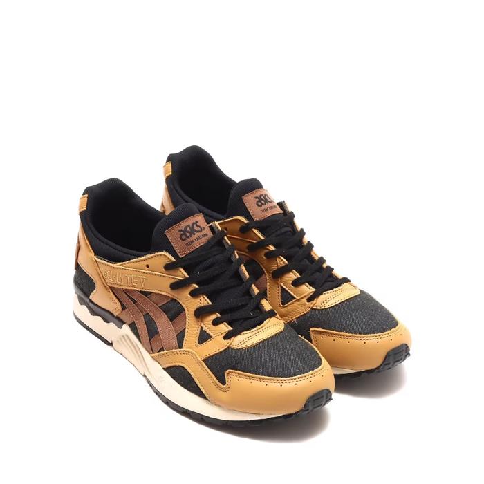 Sepatu Asics Gel Lyte V Standard Patchwork Black Men Original
