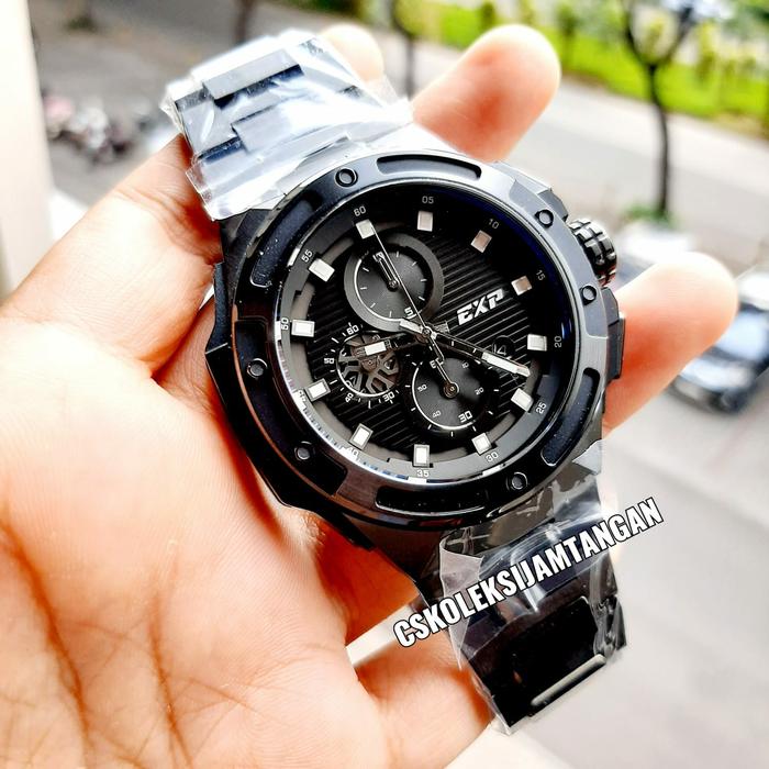 JAM TANGAN PRIA EXPEDITION E 6818 E6818 BLACK ORIGINAL GARANSI RESMI