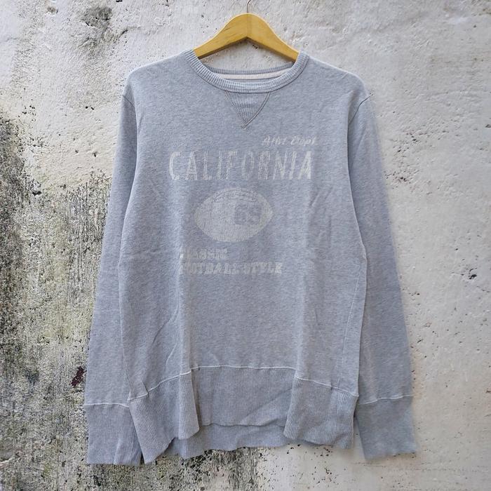 Crewneck Global Work - Size M - Jaket Sweater Sweatshirts