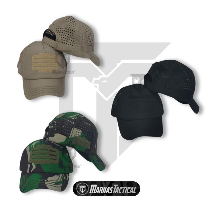 Topi Velcro Laser / Topi Velcro Motif Laser Baru