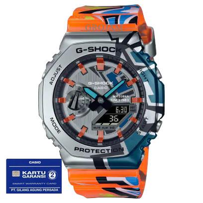 CASIO G-SHOCK GM-2100SS-1A GM 2100SS 1A ORIGINAL GARANSI RESMI