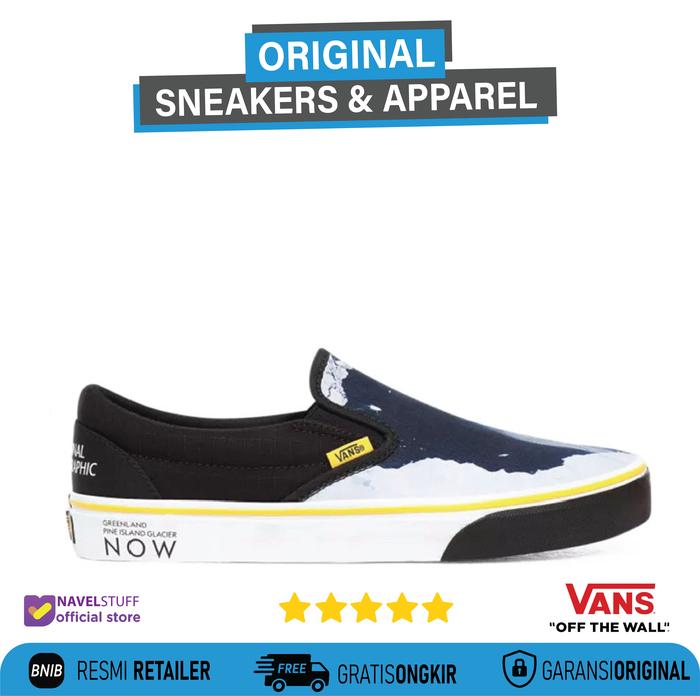 VANS Slip On x National Geographic (Natgeo) Sepatu Original Resmi BNIB
