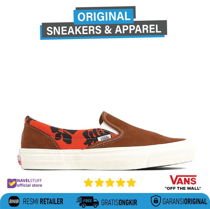 VANS Slip On Vault OG Modernica Leather Brown Original BNIB
