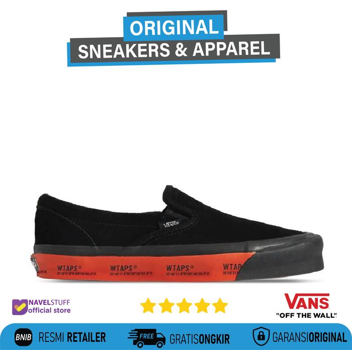 Vans Slip On x WTAPS Black Orange
