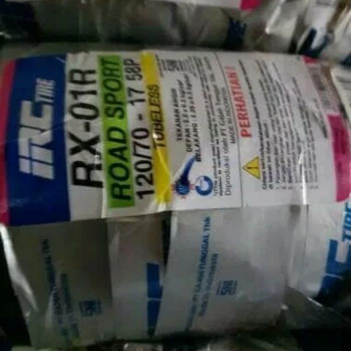 ban luar 120 70 17 rx01 rx 01 irc tubeless