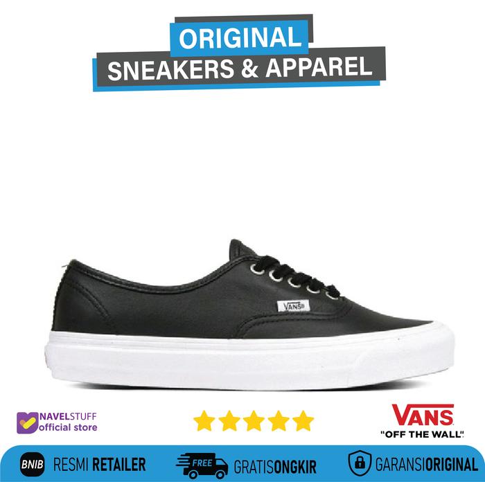 Vans Authentic OG Vault Leather Black White