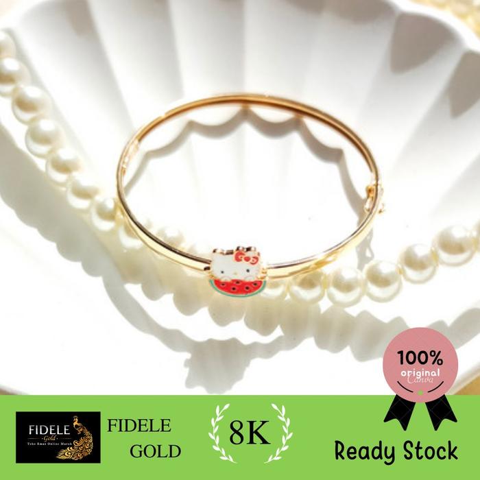 Gelang Hello Kitty Gelang Anak Bayi Emas Asli