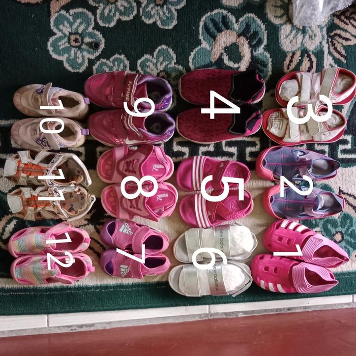 second branded Sepatu/Sandal Anak size 12cm sd 22cm Perempuan