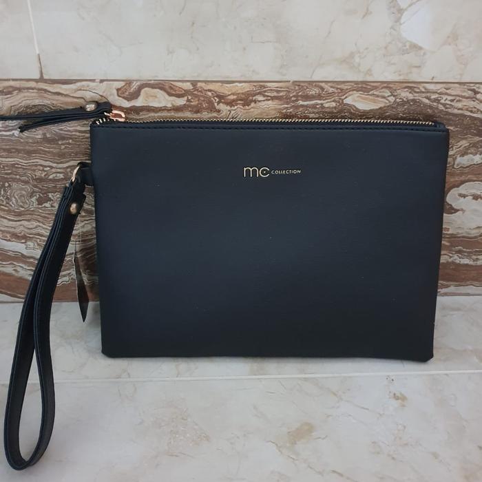 man clutch pria mc collection | tas hitam pria