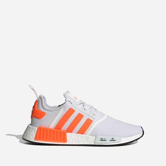 Sepatu Adidas NMD_R1 White Orange Men's Original