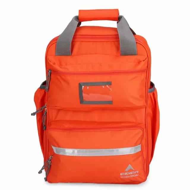 Tas Ransel Eiger X-Tas Siaga Bencana Orange Backpack P3K Outdoor