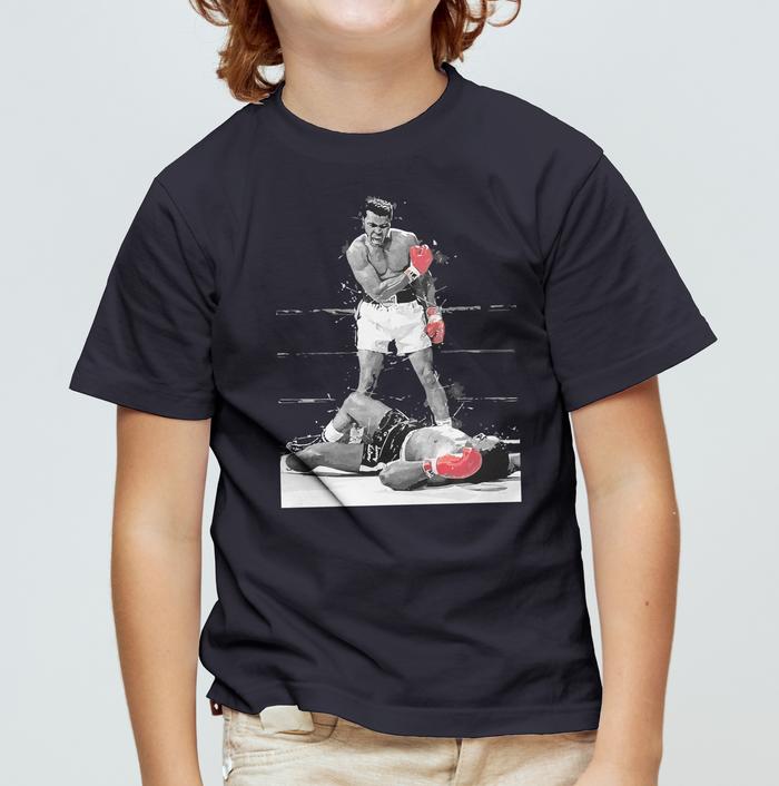 T-SHIRT ANAK/ DEWASA MUHAMMAD ALI BOXING PREMIUM QUALITY