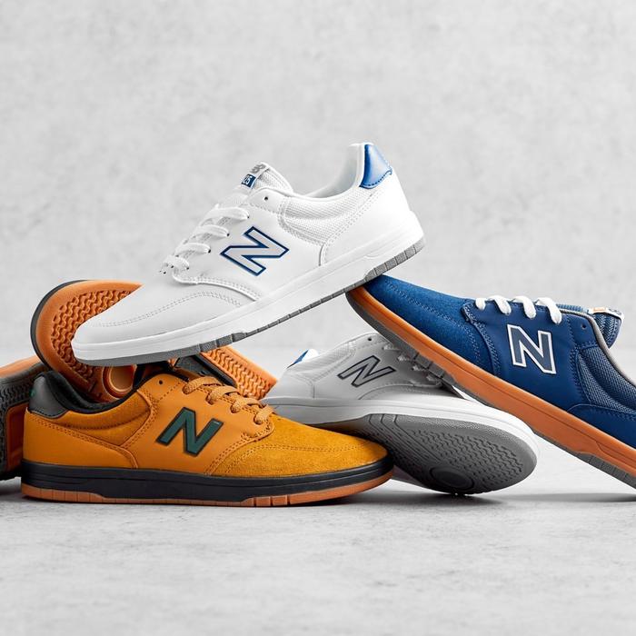 New Balance Numeric 425 Brown,Blue & White 100% authentic